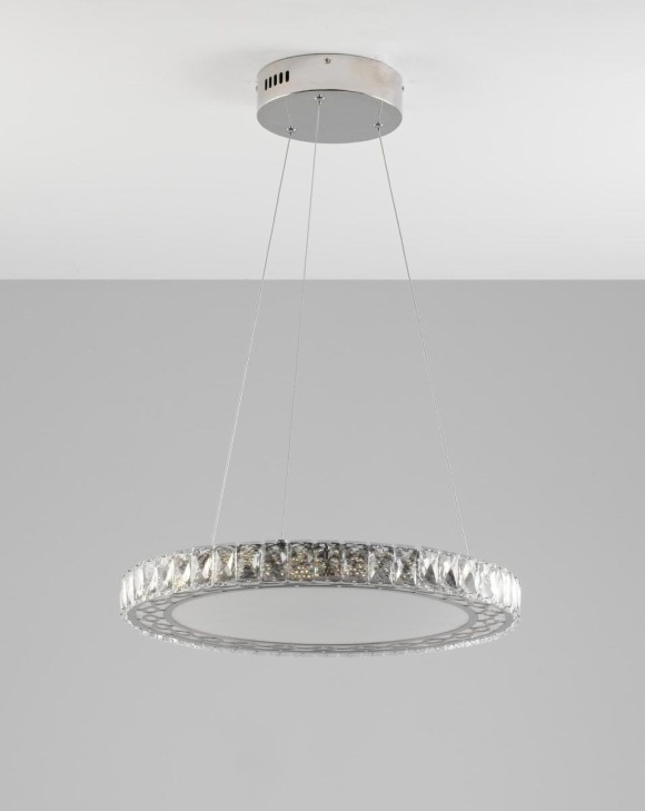 Подвесная светодиодная люстра Moderli Ice V1600-PL