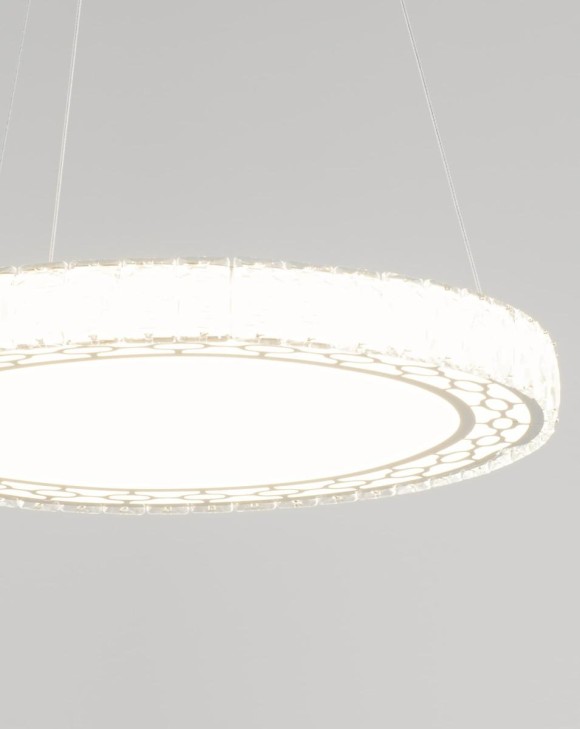 Подвесная светодиодная люстра Moderli Ice V1600-PL