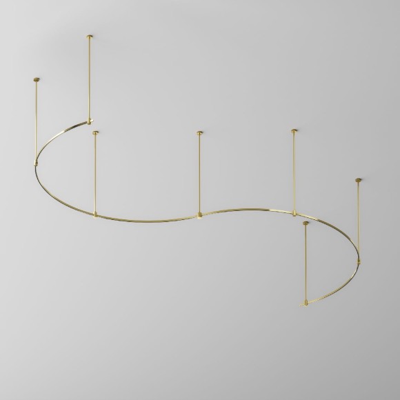 Шинопровод накладной/подвесной Maytoni Flarity TRX154-2SR-D1800-BS