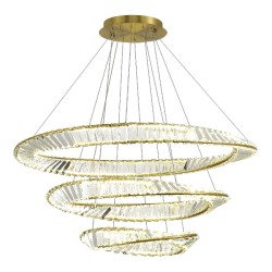 Подвесная светодиодная люстра ST Luce Ritorto SL6204.301.03