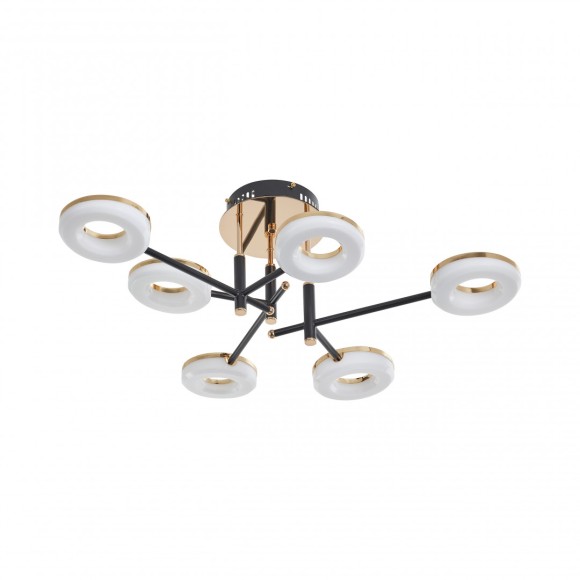 Потолочная светодиодная люстра Arte Milano Ferrara-72999 272999/6 BK/GD