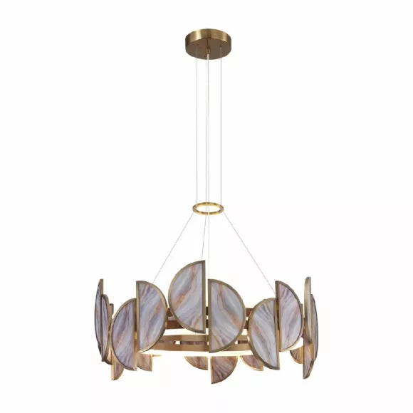 Подвесная люстра Odeon Light Toscana 5448/40L, Бронза, Серый, Теплый белый Подвесная люстра Odeon Light Toscana 5448/40L, Бронза, Серый, Теплый белый