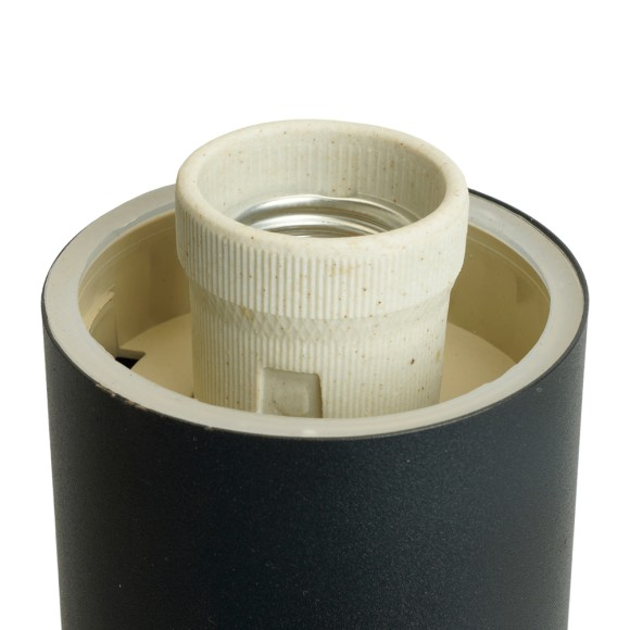 Уличный настенный светильник Feron Техно DH041-B RAL color 9005 51522