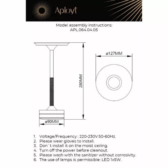 Настольная лампа Aployt Markel APL.064.04.05, Золото, От теплого до холодного, Алюминий, крепление Настольная лампа Aployt Markel APL.064.04.05, Золото, От теплого до холодного, Алюминий, крепление