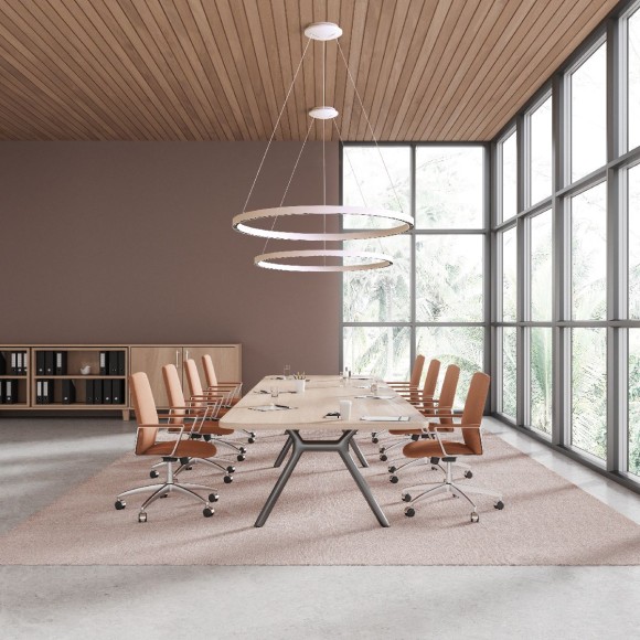 Подвесная светодиодная люстра Mantra Riumar 8677