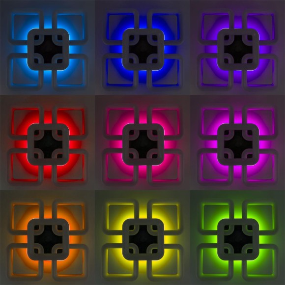 Потолочная светодиодная люстра Citilux Паркер Смарт CL225A250E