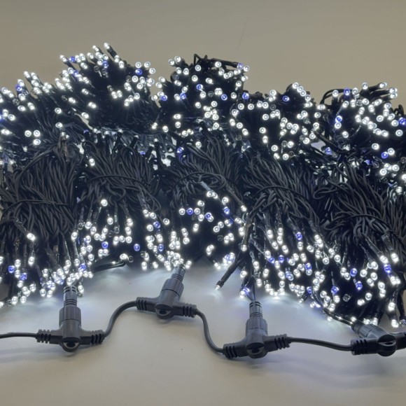 Комплект 5 белых нитей с мерцанием Laitcom (LTC) ECO1000BLW-11-1W