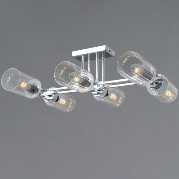 Потолочная люстра Illumico IL0780-6CSQ-25 CR NAPLES