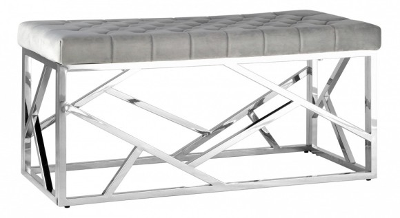 Банкетка Арт Деко SGR_BENCH-016-GR
