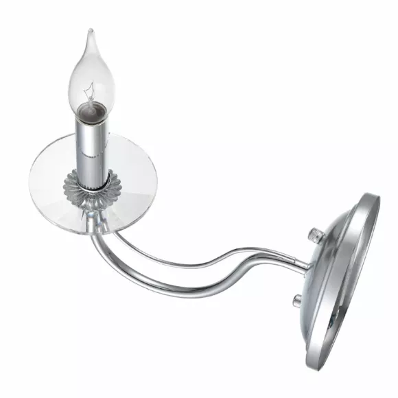 Бра Lumion Classi Incanto 8034/1W, Хром, Металл, Неоклассика стиль Бра Lumion Classi Incanto 8034/1W, Хром, Металл, Неоклассика стиль