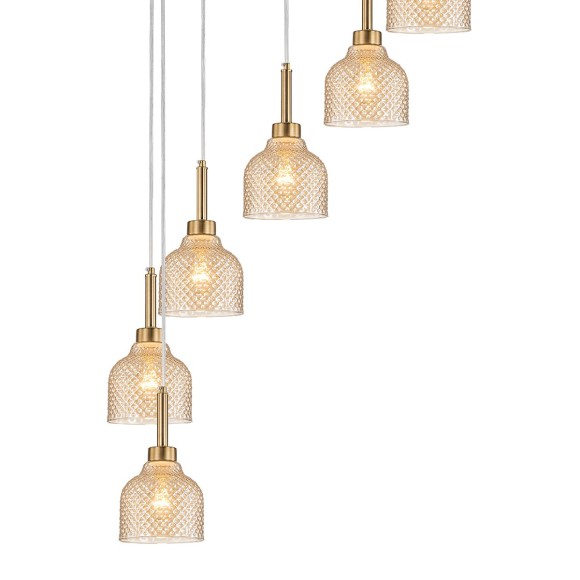 Каскадная люстра Indigo Caramella V000433