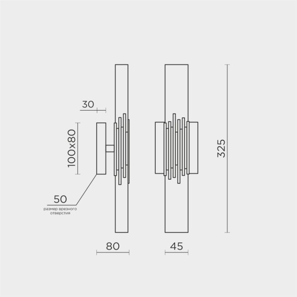 Настенный светильник Modelux ML.88987.01 CR