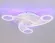Потолочная люстра Ambrella Light Acrylica Original FA4475, светодиодный модуль