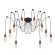 Люстра-паук LOFT IT Spider Loft1162A/10