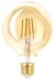 Лампа светодиодная Эра E27 7W 2400K F-LED G95-7W-824-E27 gold Б0047662