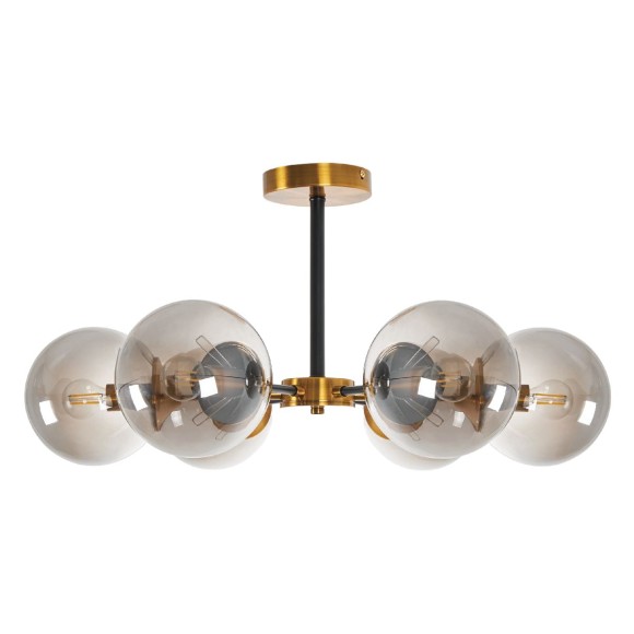 Люстра на штанге MyFar Fisher MR1741-6C