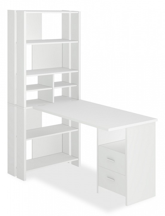 Стол компьютерный Домино Лайт СТЛ-ОВХ+С120Прям MER_STL-OVH-S120Pryam_BE