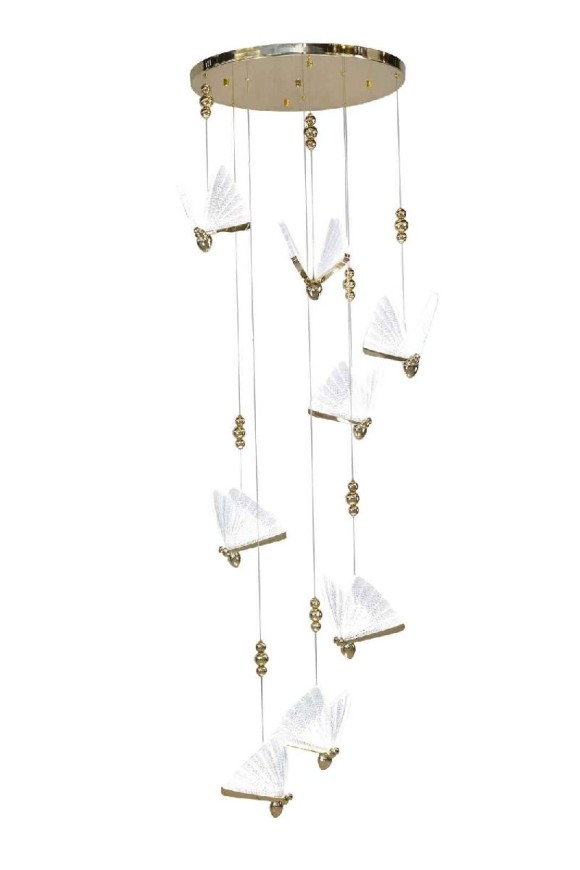 Каскадная люстра AM Group AM390 SP8