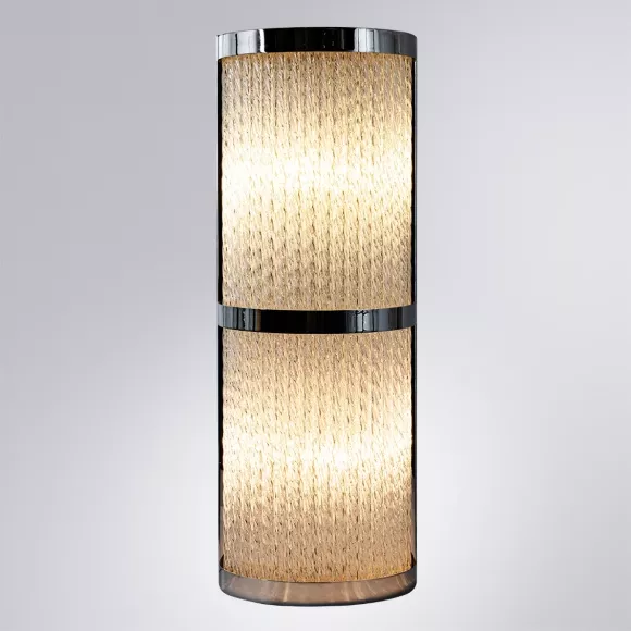 Настенный светильник Arte Lamp Albali A1063AP-2CC, Хром, Прозрачный, Металл, крупный план Настенный светильник Arte Lamp Albali A1063AP-2CC, Хром, Прозрачный, Металл, крупный план