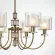 Подвесная люстра Odeon Light Saga Classic 5088/6, Бронза, Белый, Металл, крупный план