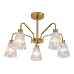 Люстра на штанге Escada Berzelia 150001/5R Copper ES0000028