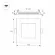 Встраиваемый светодиодный светильник Arlight DL-172x172M-15W Warm White 020133