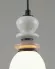 Подвесной светильник Moderli Glaze V11699-PL, Черный, Белый, Теплый белый, декоративные элементы крупным планом
