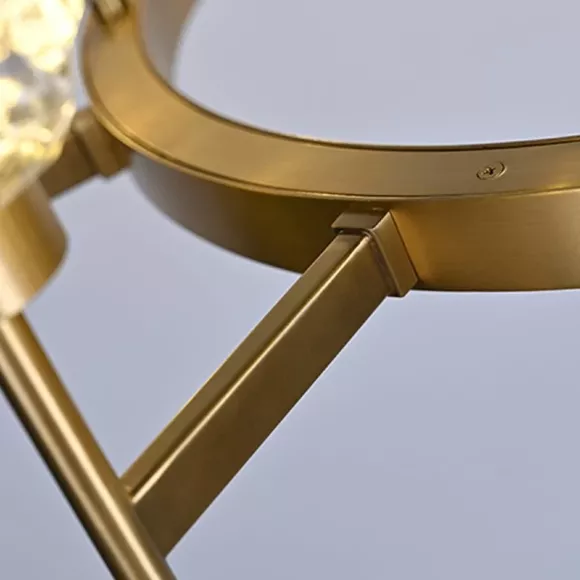 Подвесная люстра Delight Collection BRCH9162-10 antique brass, декоративные элементы крупным планом Подвесная люстра Delight Collection BRCH9162-10 antique brass, декоративные элементы крупным планом