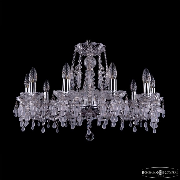 Подвесная люстра Bohemia Ivele Crystal 1410/10/240 Ni V0300