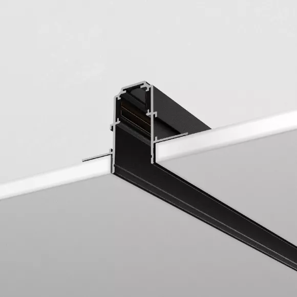 Шинопровод встраиваемый магнитный Maytoni Technical Exility Busbur TRX034-421B, Черный, Алюминий Шинопровод встраиваемый магнитный Maytoni Technical Exility Busbur TRX034-421B, Черный, Алюминий