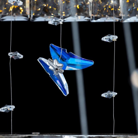 Подвесная светодиодная люстра с пультом управления Citilux Etera CL322090