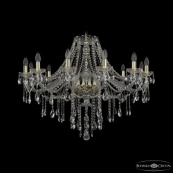 Подвесная люстра Bohemia Ivele Crystal 1415/12/360 G