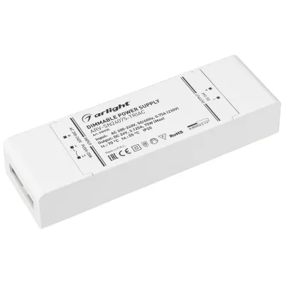 Блок питания Arlight ARV-SN24075-Triac (24V, 3.125A, 75W) 030935