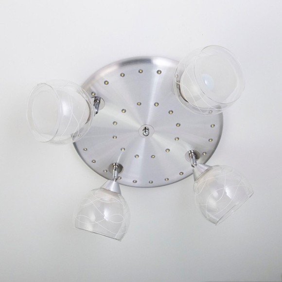 Спот Citilux Самба Хром CL158142, E27, 300W, белый