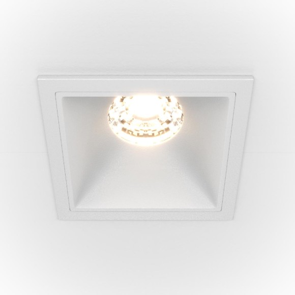 Встраиваемый светильник Maytoni Technical Alfa LED DL043-01-10W4K-D-SQ-W