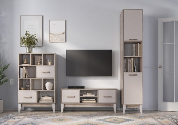 Шкаф комбинированный Скандика BTS_00-00161287