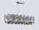 Подвесная люстра Ambrella Light High Light Crystal LH31205