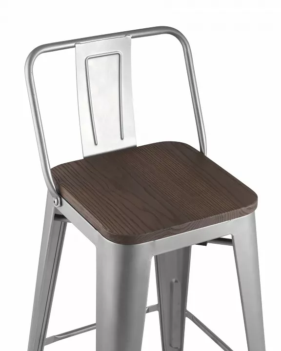 Стул барный Tolix SGR_YD-H675E-W_YG-15, Модерн, серебристый матовый Стул барный Tolix SGR_YD-H675E-W_YG-15, Модерн, серебристый матовый