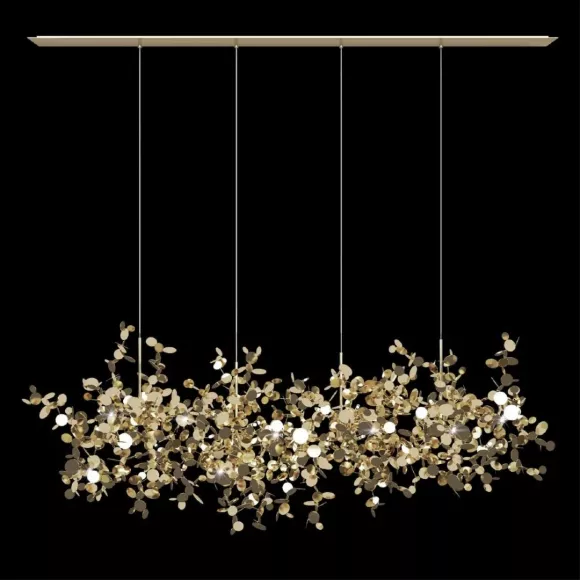 Подвесная люстра Loft IT Spark 10101/4 Gold, Золото, Металл, Арт-деко стиль Подвесная люстра Loft IT Spark 10101/4 Gold, Золото, Металл, Арт-деко стиль