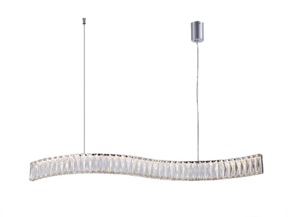 Подвесная светодиодная люстра Newport 8240 8243/90 chrome