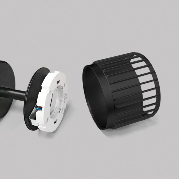 Спот IMEX Grido gx53 IL.0005.2301-BK, GX53, 12W, черный