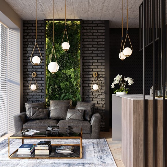 Подвесной светильник Odeon Light FLARI 4810/1A