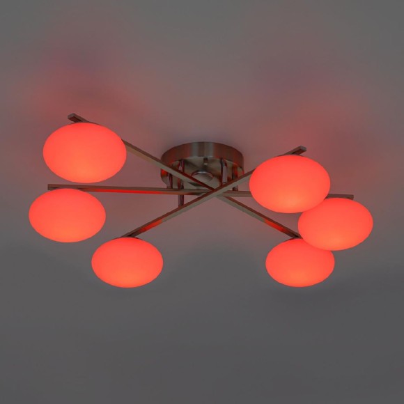 Потолочная светодиодная люстра с пультом управления Citilux Atman smart CL226A161