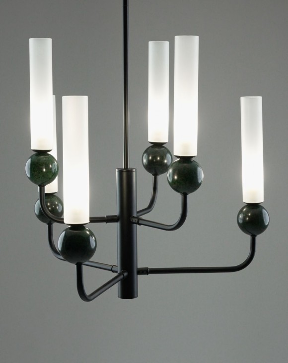 Люстра на штанге Moderli Illis V11792-6P