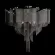 Потолочный светильник Loft IT Stream 10208/800C Gunmetal
