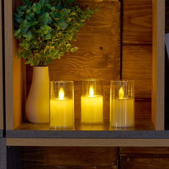 Фигурка светодиодная Свеча Uniel ULD-F064 WW CANDLE SET3 UL-00012456