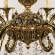 Подвесная люстра Bohemia Ivele Crystal AL79101/8/250 B GB, Золото, Металл, Классика стиль, декоративные элементы крупным планом