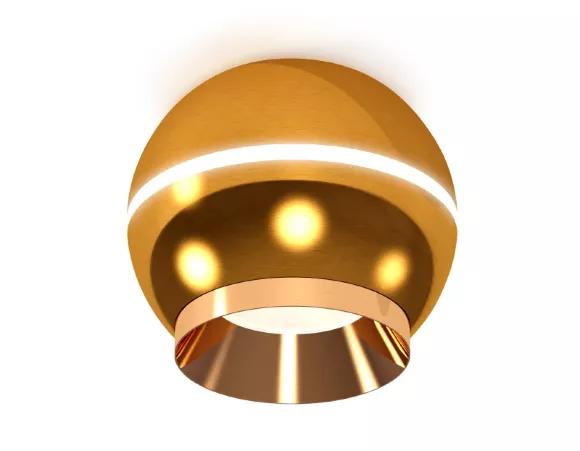 Накладной светильник с дополнительной подсветкой Ambrella Light Techno XS1105002 (C1105, N7034) Накладной светильник с дополнительной подсветкой Ambrella Light Techno XS1105002 (C1105, N7034)