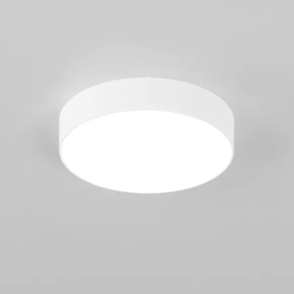 Накладной светодиодный светильник Citilux Тао CL712180N, Белый, Нейтральный белый, Композит, вид сверху Накладной светодиодный светильник Citilux Тао CL712180N, Белый, Нейтральный белый, Композит, вид сверху