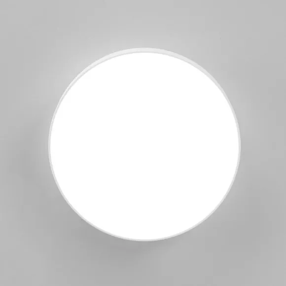 Накладной светодиодный светильник Citilux Тао CL712180N, Белый, Нейтральный белый, Композит, вид сверху Накладной светодиодный светильник Citilux Тао CL712180N, Белый, Нейтральный белый, Композит, вид сверху